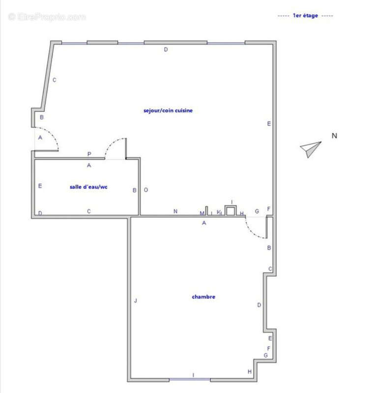 Appartement à PARIS-19E