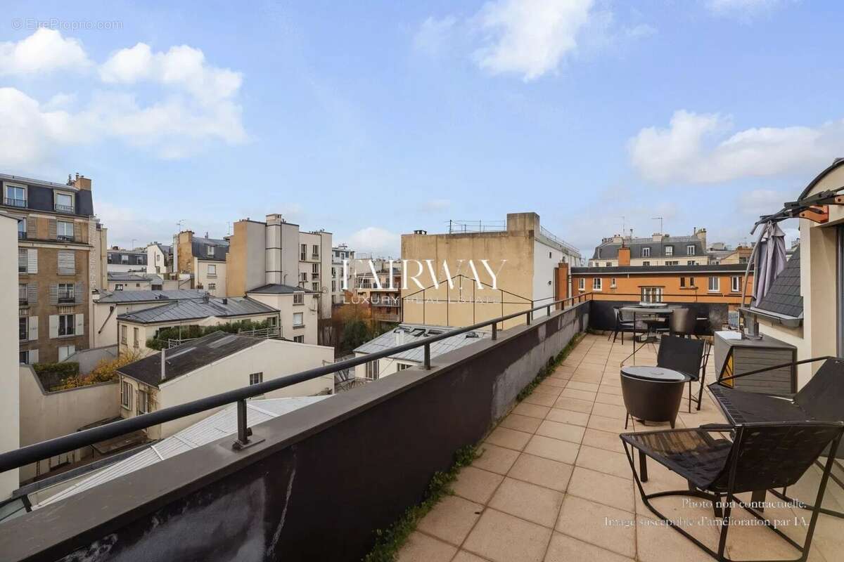 Duplex de standing de 3 pièces et 87m² avec terrasse plein sud de 50m² et parking, au cœur du marché Lévis – Paris 17ème - photo 2