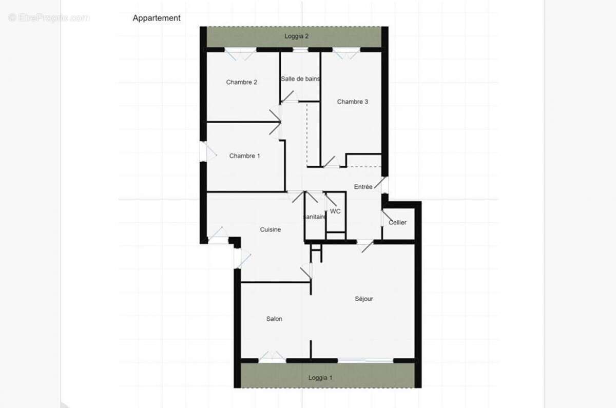 Appartement à TRELAZE