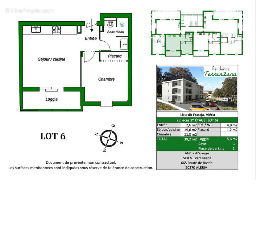 Résidence Terrenzana Appartement F2 - photo 3