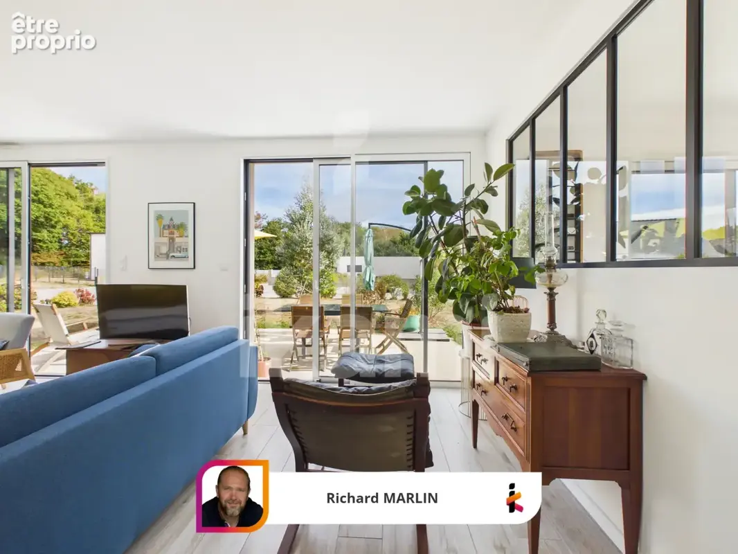 Maison contemporaine de plain-pied   118 m2   3 chambres   dpe a   névez   port-manec’h - photo 4