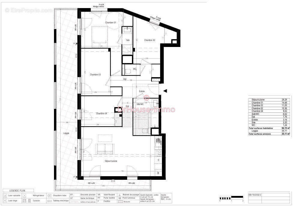 Appartement à MARSEILLE-10E
