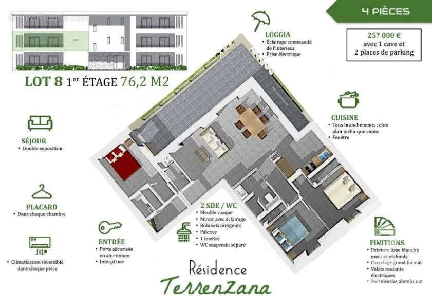 Appartement à ALERIA