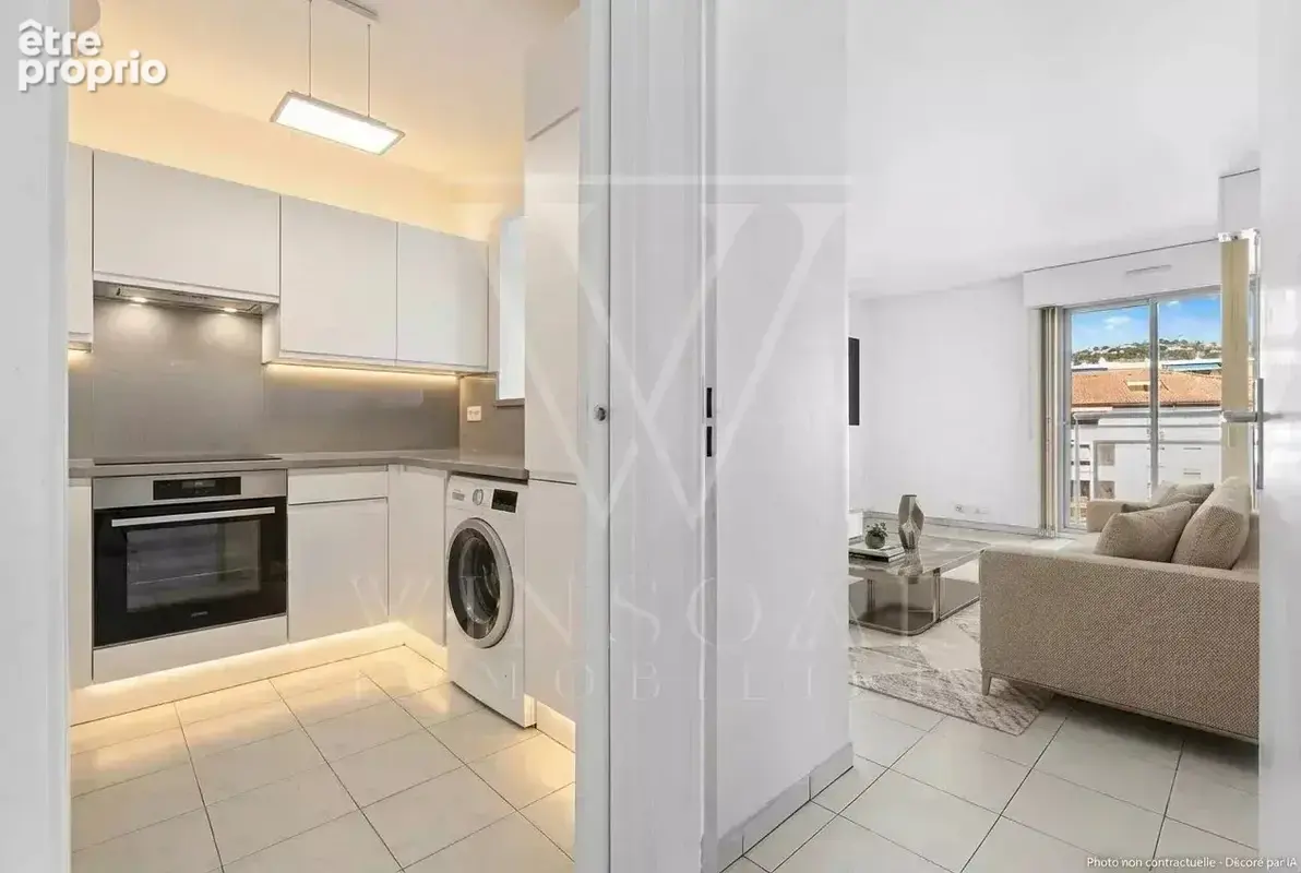 Cannes – 3 pièces au calme absolu avec terrasses  Fort potentiel locatif - photo 4