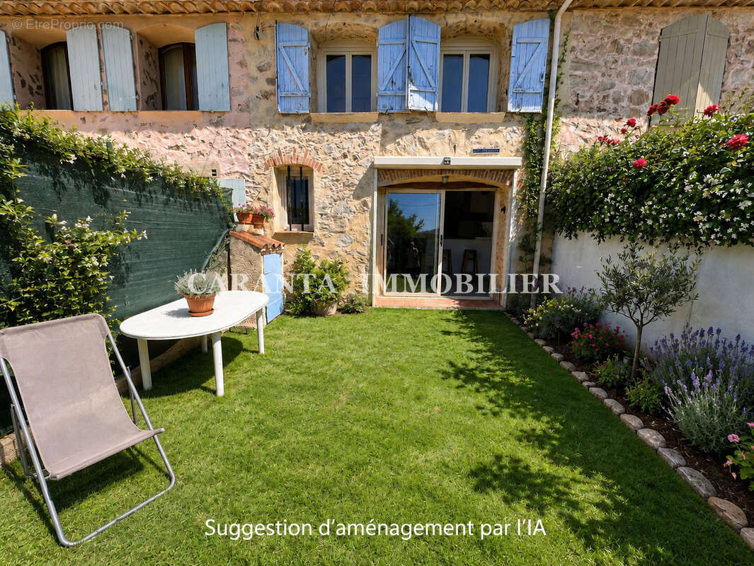 Vente Mazet 4 pièces 3 niveaux Grimaud avec Parking et jardin - photo 10