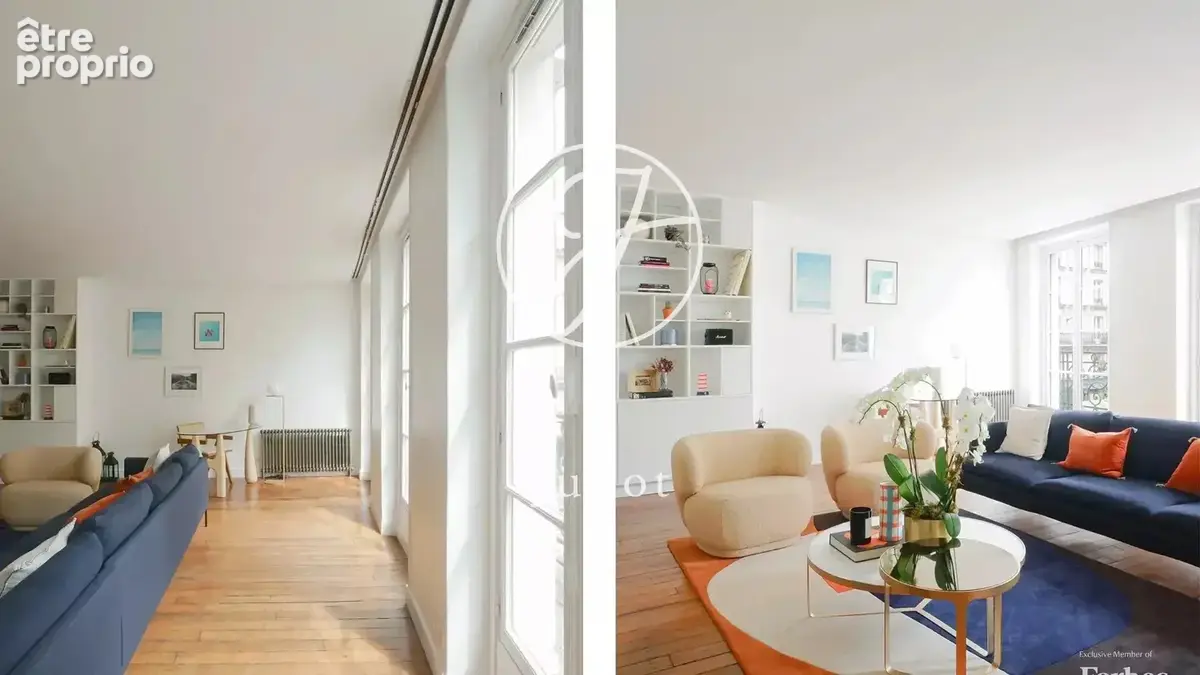 Paris 2e - SENTIER / REAUMUR - Appartement à vendre - 116,04m² Carrez et 118,16m² au sol -  2 Chambres - Balcon filant. - photo 19