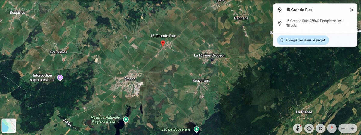 Parking à DOMPIERRE-LES-TILLEULS