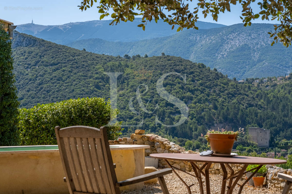 Villa avec vue sur le Mont Ventoux entre Vaison et Buis - photo 6