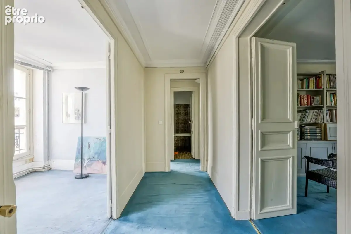 Paris 8 eme  - cite odiot - magnifique 3 pieces a renover - photo 4