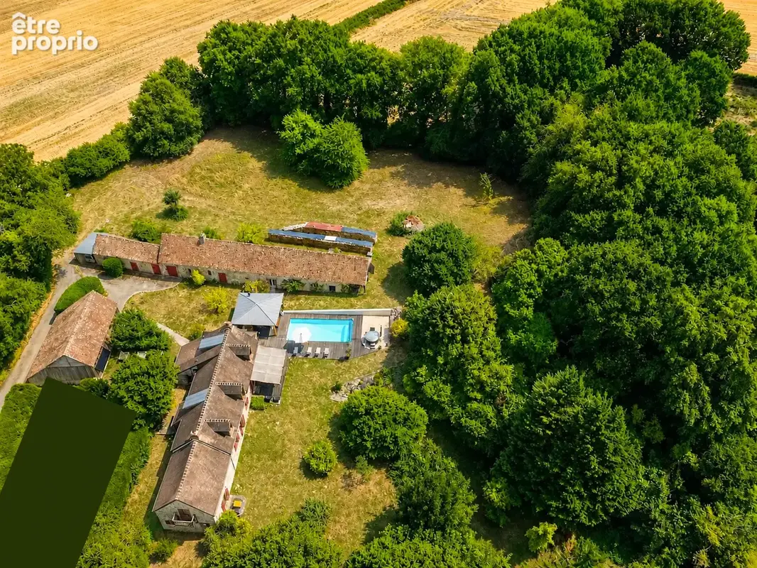 Longère de charme avec piscine et grand jardin   Paisible, à 30 min du Mans (Challes) - photo 4