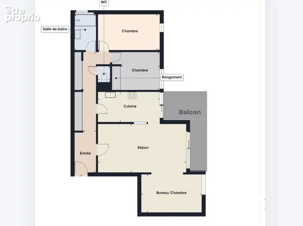 Appartement T4 avec balcon et parking - Epinay Sur Seine (93800) - proche Enghien les Bains - photo 11