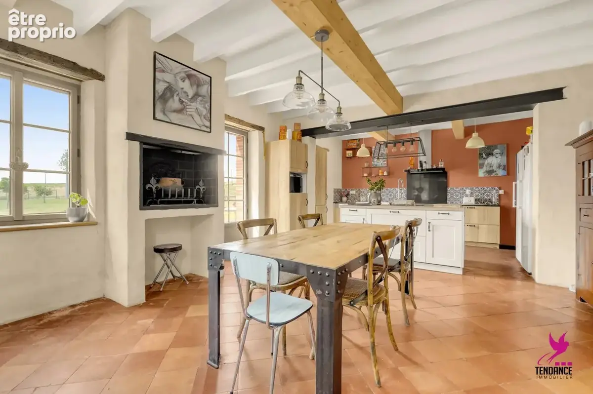 Ferme Toulousaine d'exception (250 m²) : Charme, confort énergétique & 1 ha de parc clos. - photo 2