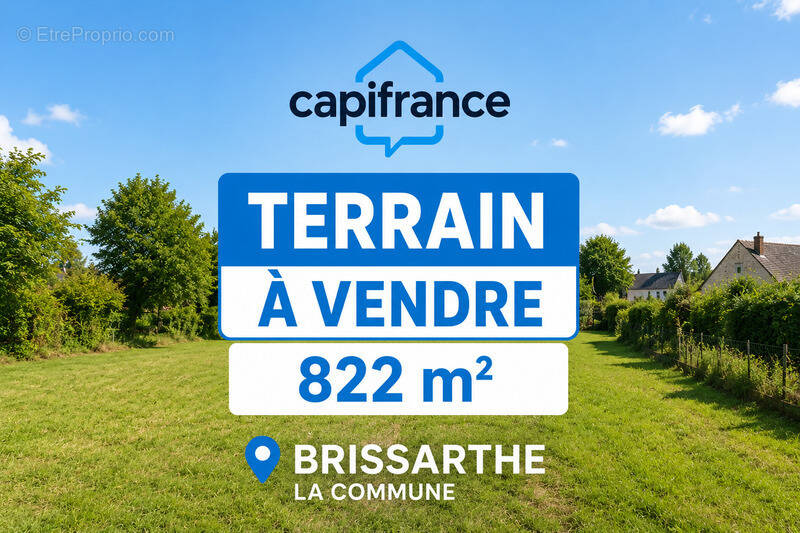 Terrain à BRISSARTHE