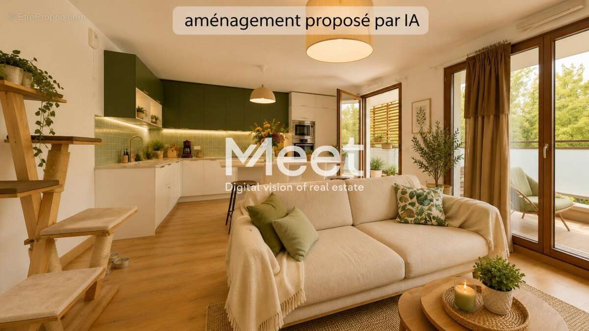 3 pièces - Balcon - Parfait état - photo 10