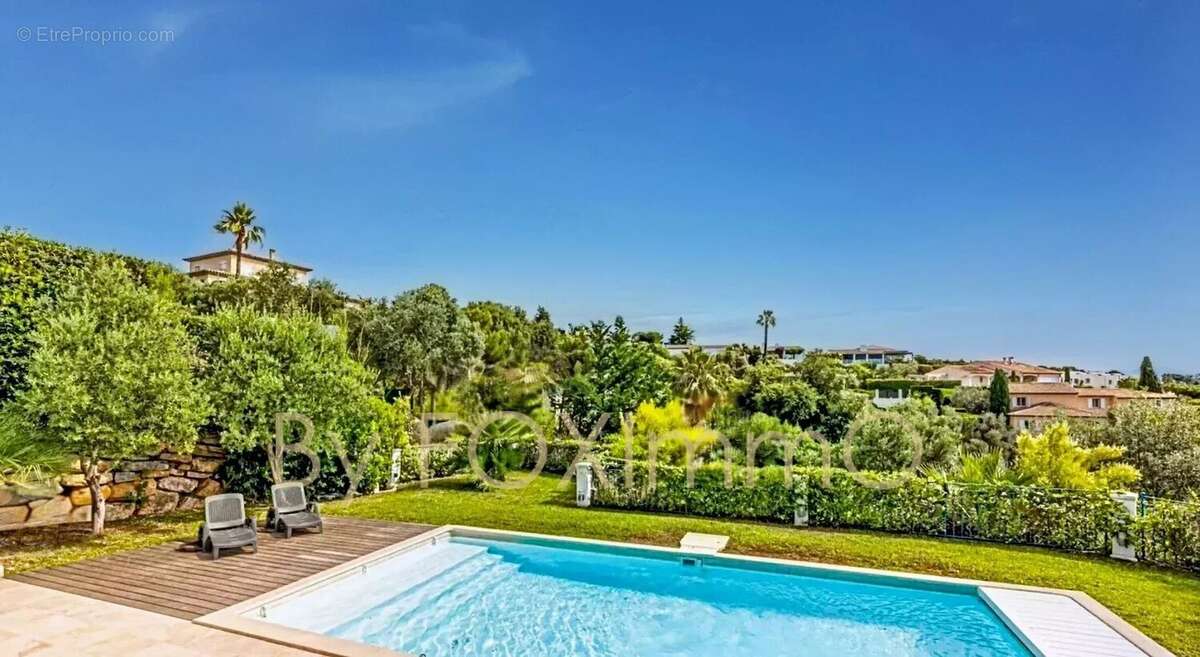 Villa vue mer, cote d azur, piscine, jardin, parking , garage exposition sud - photo 21