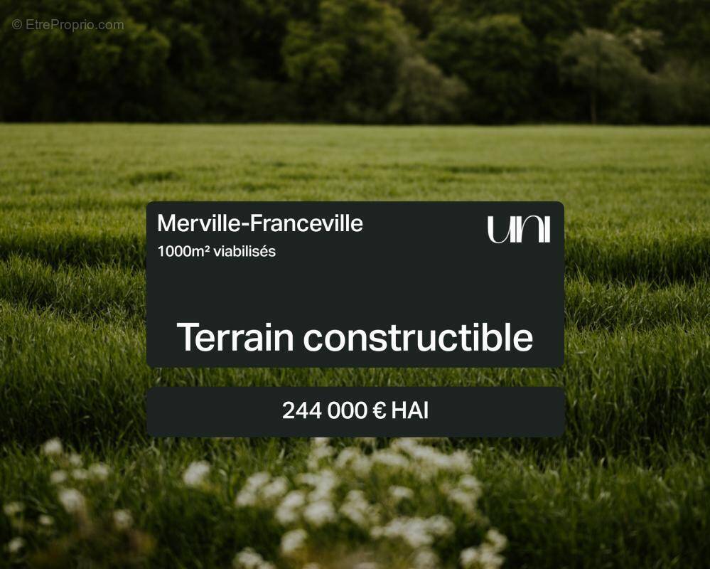 Terrain à MERVILLE-FRANCEVILLE-PLAGE