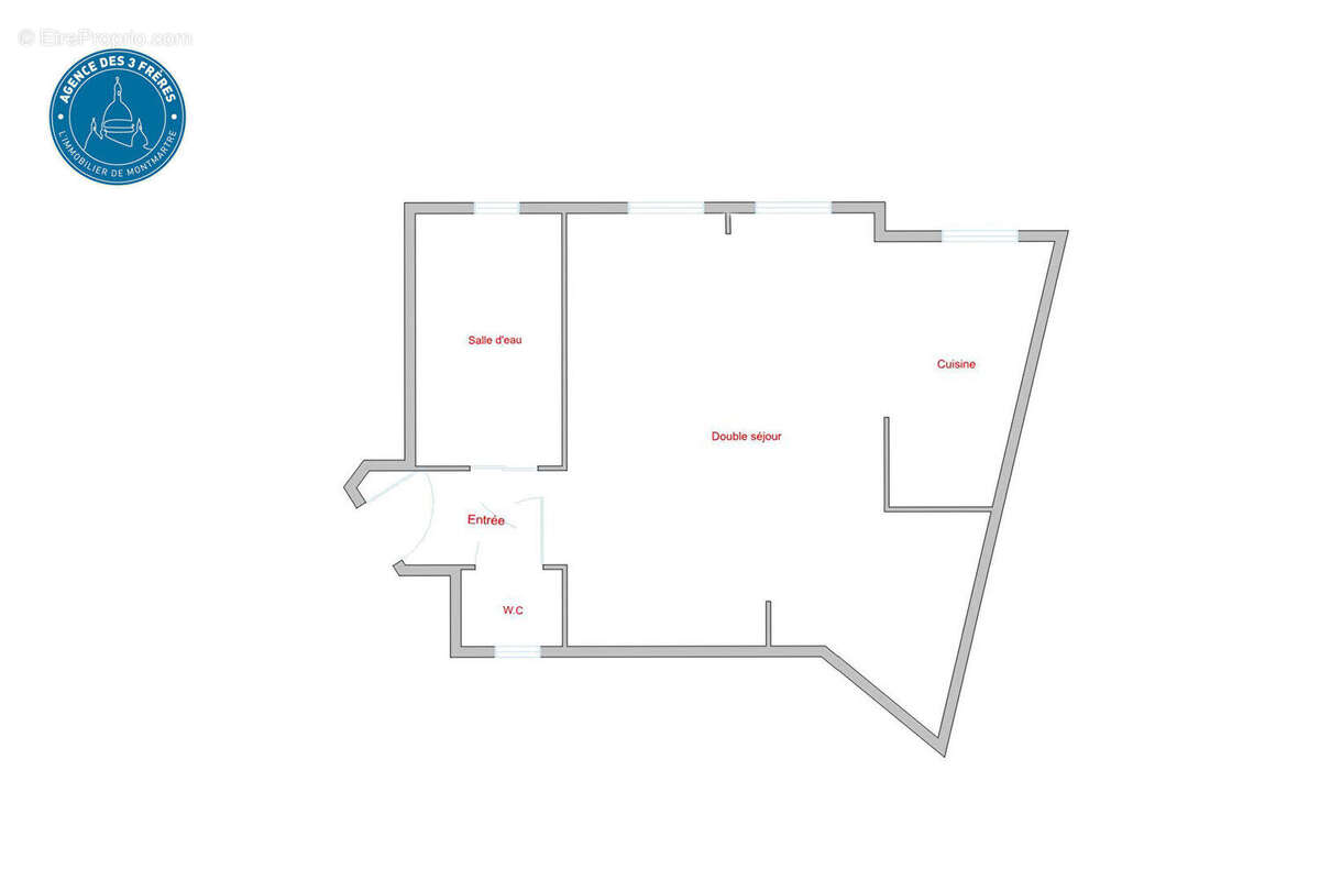 Appartement à PARIS-18E