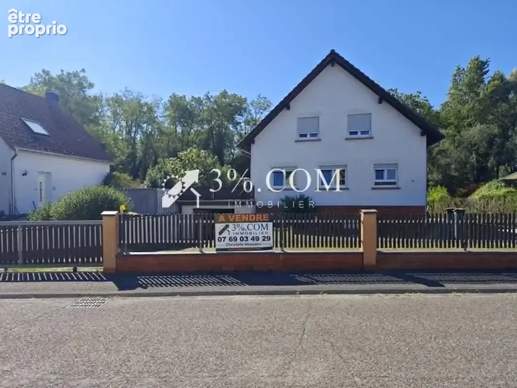 3%.com --Grande maison sur terrain de 714m2 à AUENHEIM 67480 - photo 2