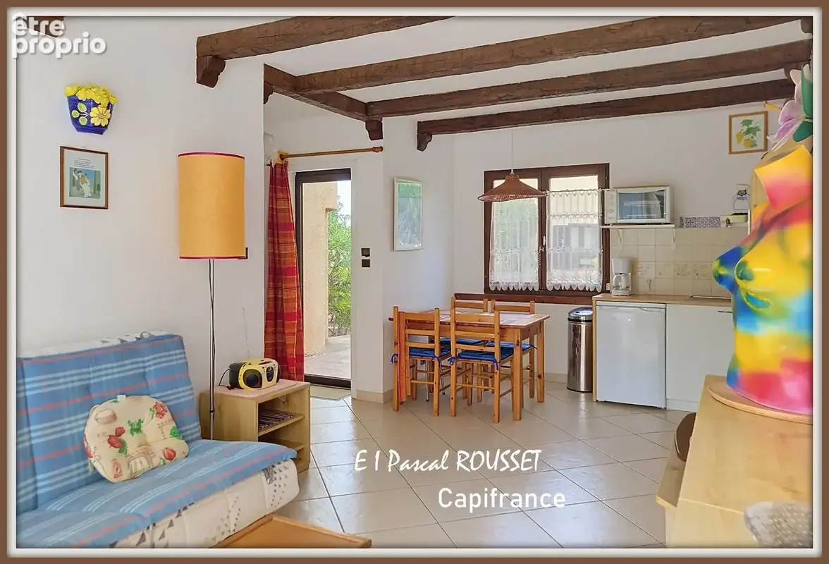 Aude, à vendre au coeur du quartier naturiste de LEUCATE appartement T2 de 31 m²  - Plain pied - photo 4