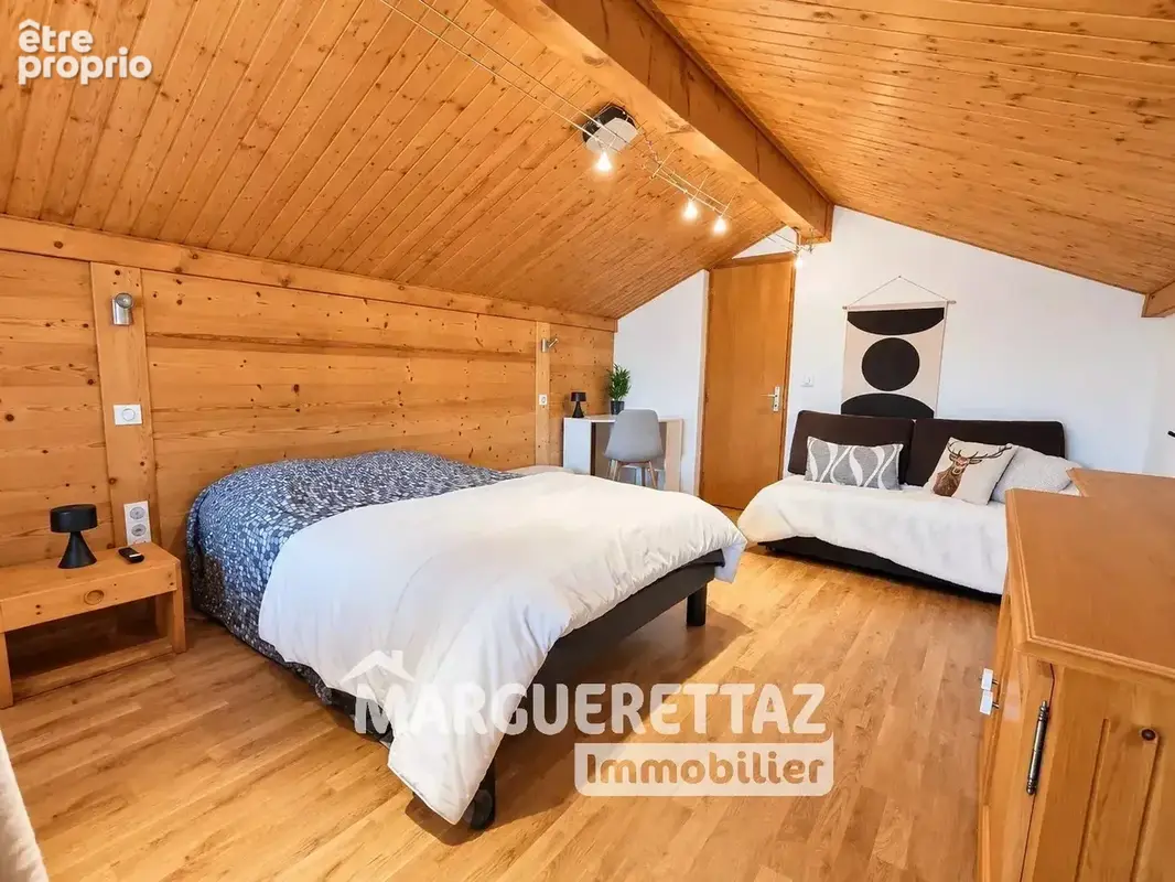 T3 Duplex avec 3 balcons vue montagnes - photo 6