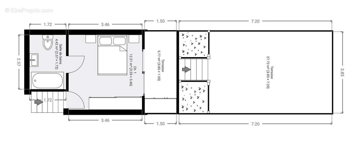 Appartement à PARIS-13E
