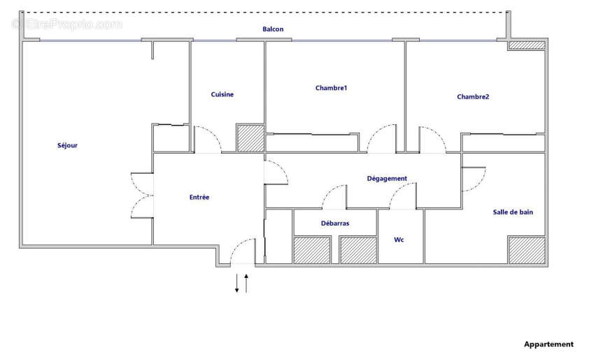 Appartement à PARIS-12E