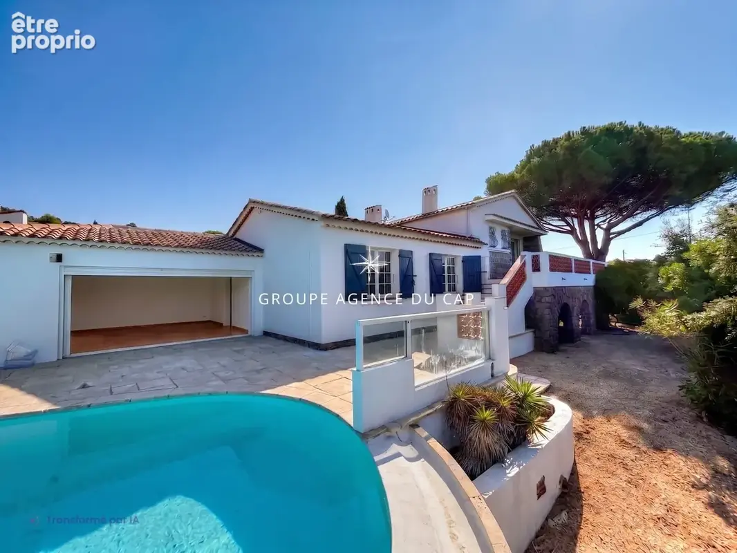 Les issambres, ville tres belle vue mer, 4 chambres garage et piscine, terrain de 1225m² - photo 18