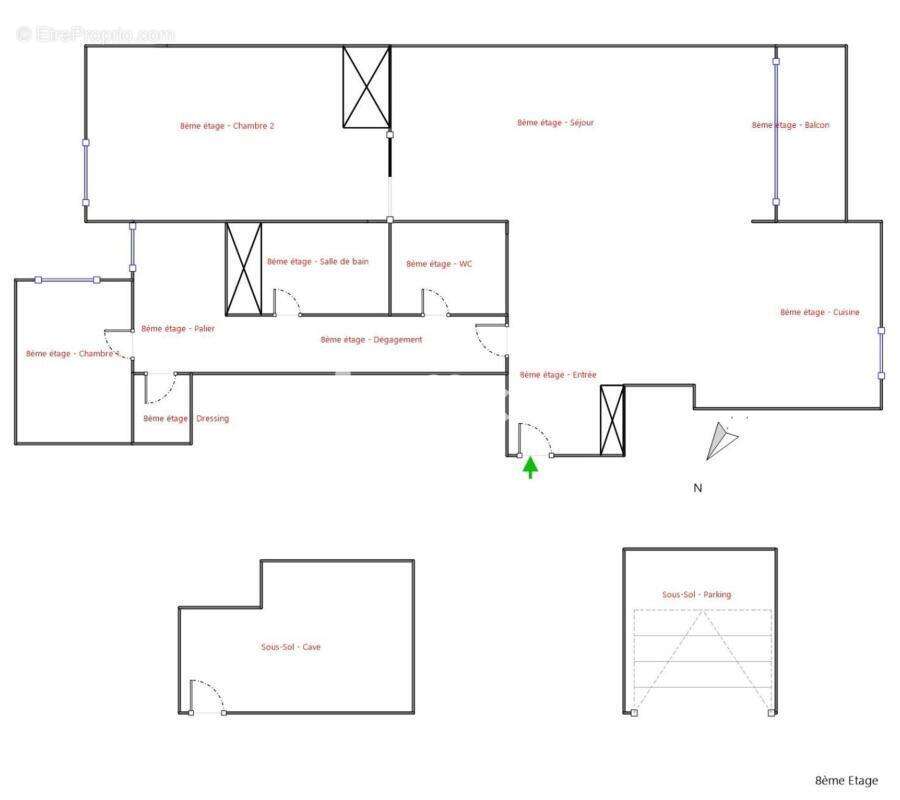 Appartement à PARIS-12E