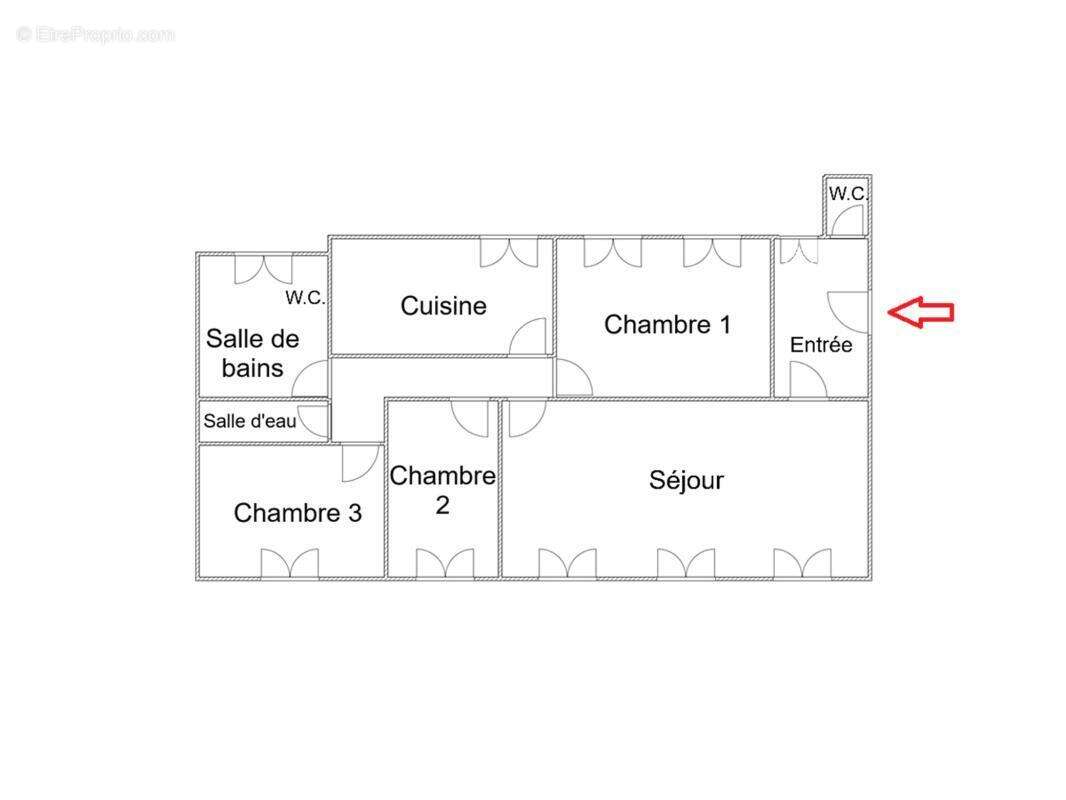 Appartement à PARIS-10E