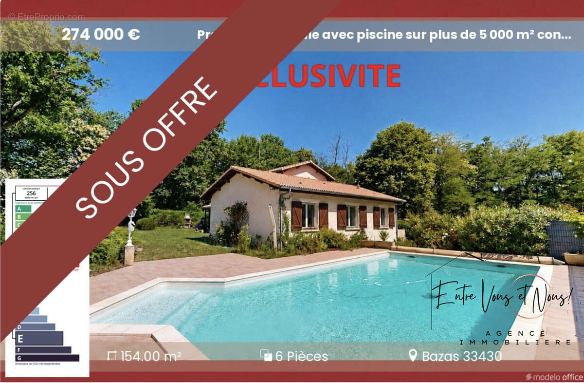 Maison à BAZAS