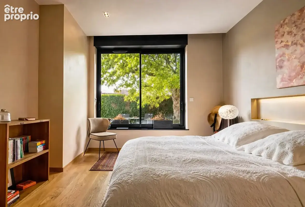 Maison d'architecte rénovée   Jardin arboré, lumière et deux logements indépendants - photo 8