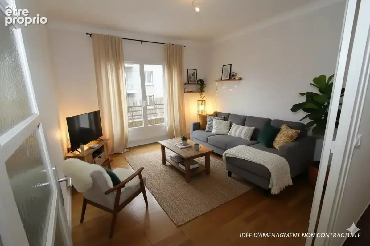 T3 Spécial Investisseur - 66 m² - Loyer 720 € - 8ème étage - Balcon - photo 5