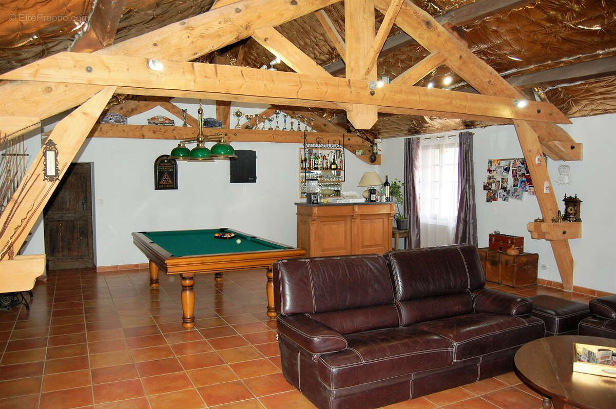 Mas du 19ieme avec 3 gites et partie privative 180m2 sur 3843 m2 de terrain avec piscine - photo 6