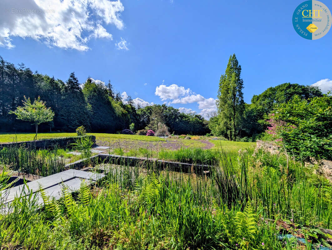 Exclusivité : magnifique maison et son étang privatif   paimpont (35380) avec cht immobilier - photo 27