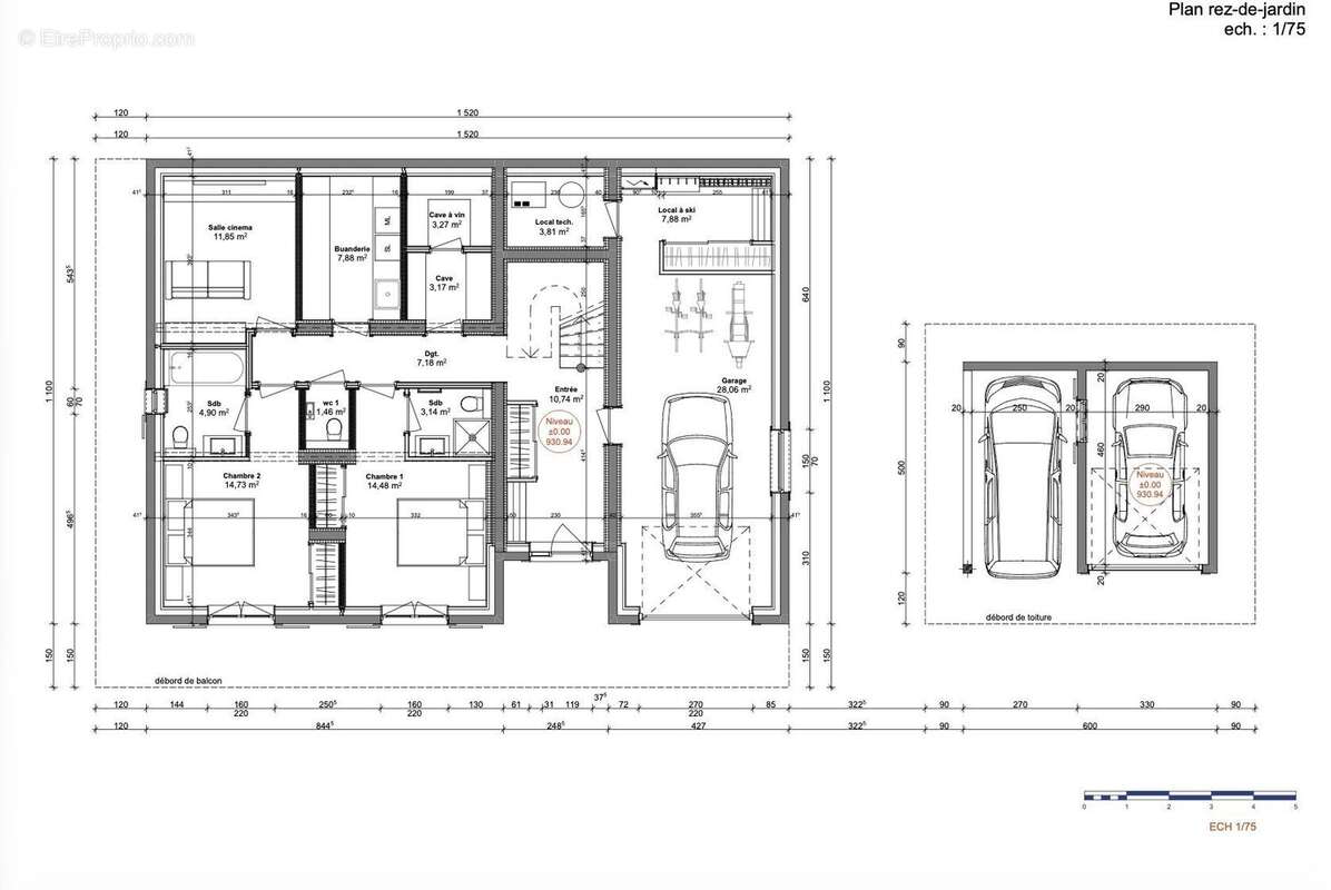 Terrain 1105 m² à Saint-Gervais-Les-Bains  - photo 2