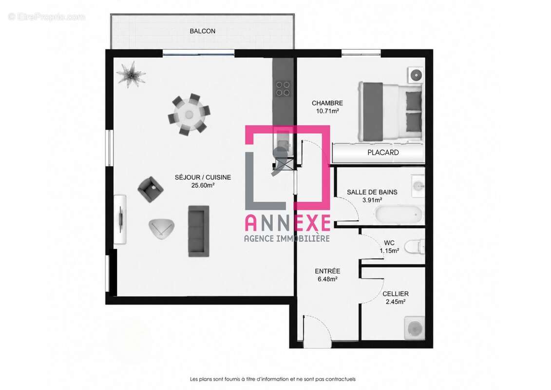 Appartement à TASSIN-LA-DEMI-LUNE