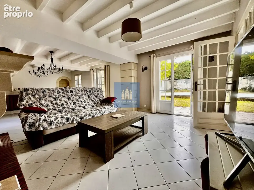 ANTOIGNE (49)  Maison de charme 3 CH avec piscine - photo 4