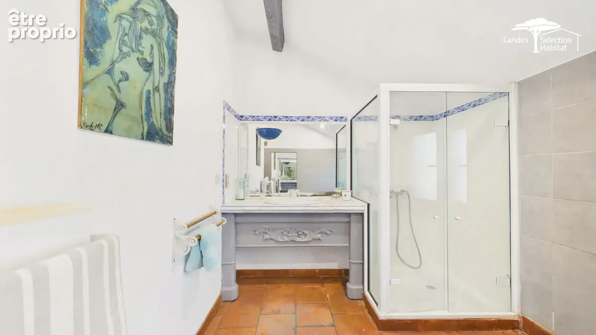 Ensemble immobilier d'exception de 380 m² hab. , piscine, dépendances et revenus locatifs - photo 17