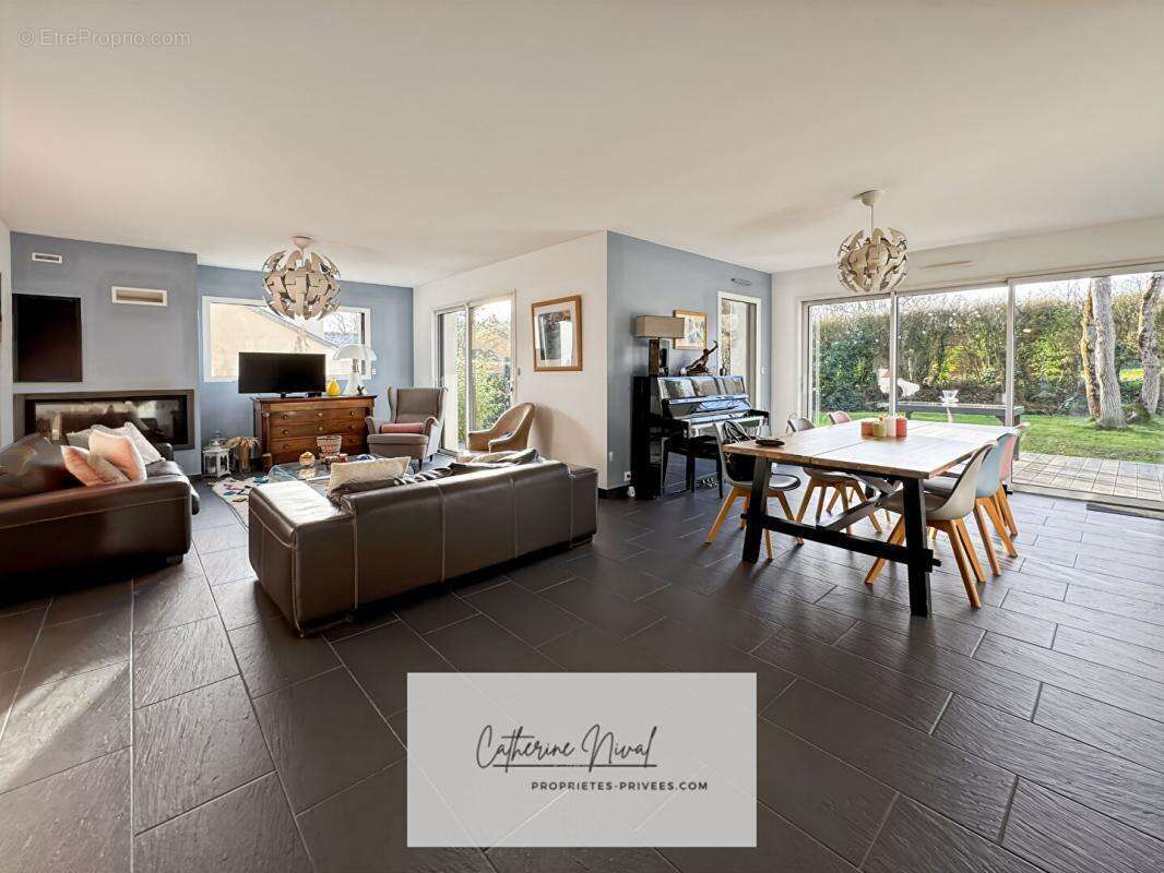 Pornichet , Maison contemporaine    2016, 5 chambres, un bureau, une salle de jeux - photo 2