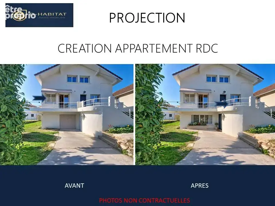Maison individuelle a gieres avec grand terrain - 5 chambres - garage - fort potentiel - tram et train 2 mn - photo 19