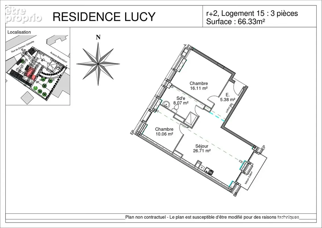 Crépy En Valois -  APPT F3 - Programme neuf VEFA - photo 2