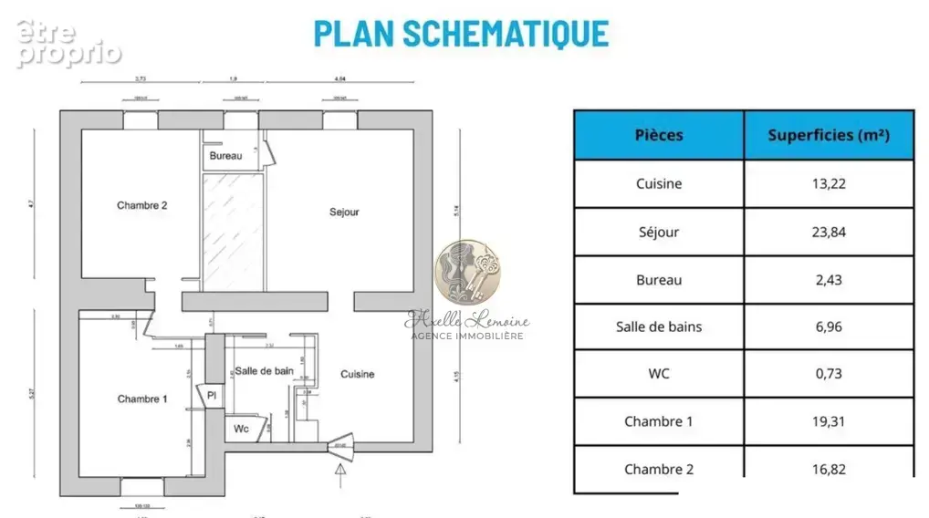 Maison coup de cœur de 88 m2avec terrasse, jardin arboré et piscine - photo 19
