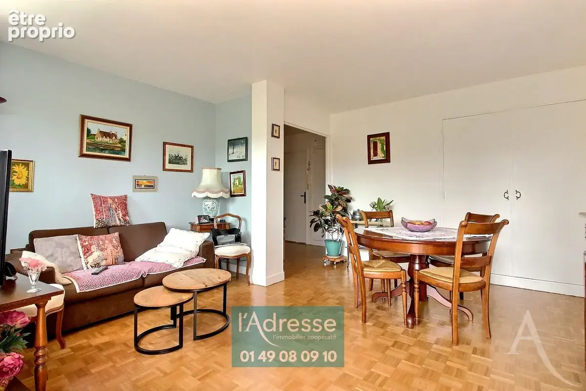 Lumineux 3 pièces avec 3 balcons,  Résidence très bien entretenue - photo 1