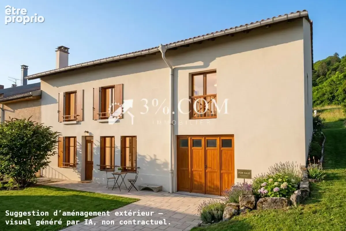 Maison de village avec 3 chambres, jardin de 530 m2, garage - photo 3