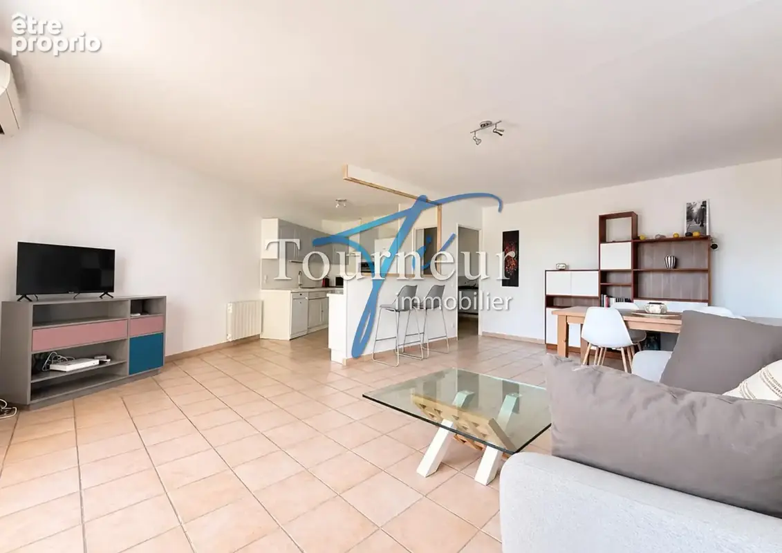 Sanary la baou residence standing ascenseur  t3 74m2 terrasse 19m2 vue degagee paysager - photo 5