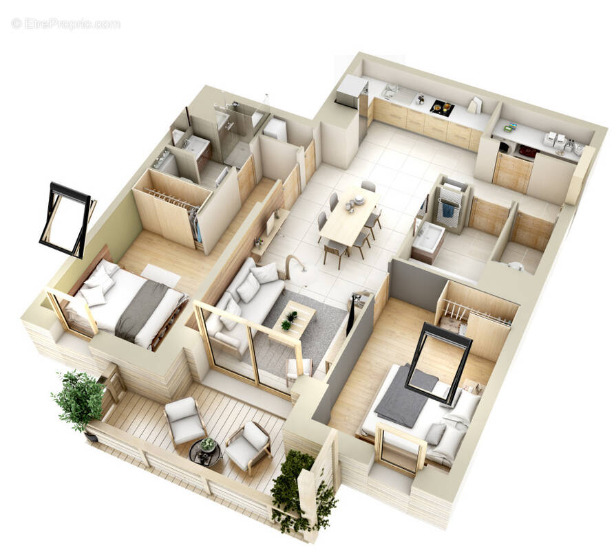 Appartement à LES GETS