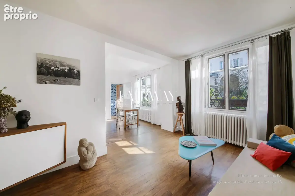 Duplex comme une maison - Hameau des Batignolles - 2 chambres - Paris 17e - photo 4