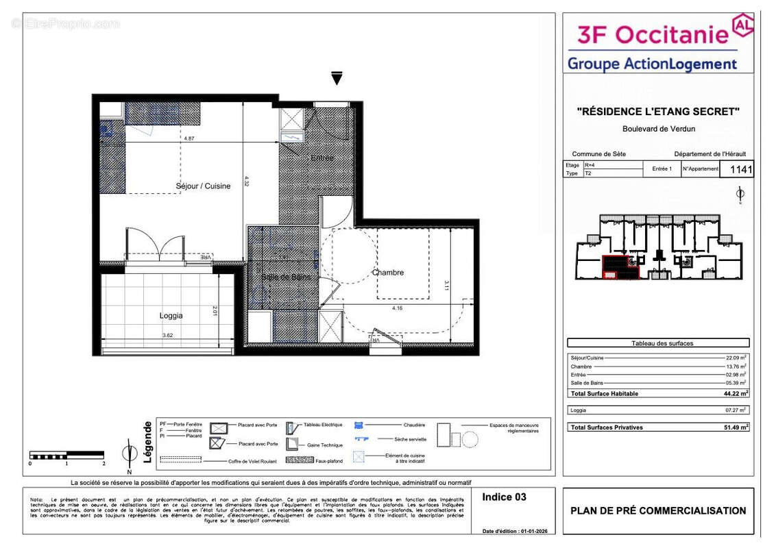 Appartement à SETE