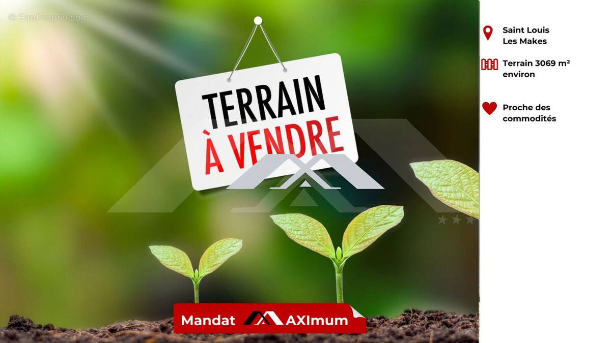 Terrain à SAINT-LOUIS