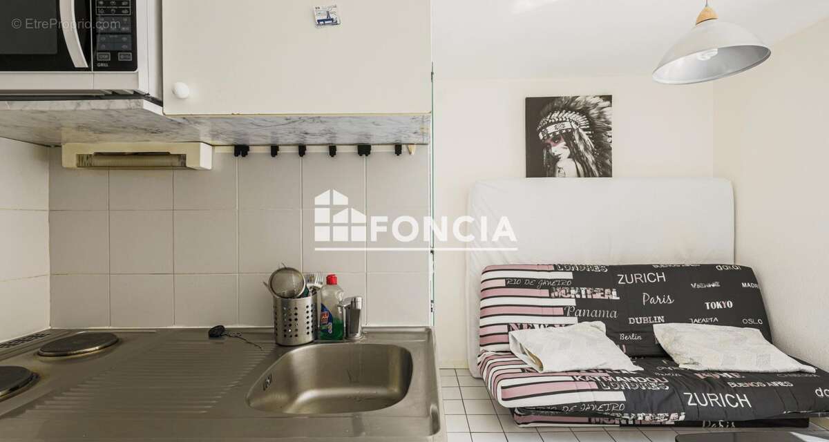 Studio meublé vendu loué – Grenoble Centre – Idéal investisseur - photo 4
